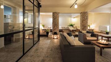 Facials, manicures and pedicures, massages