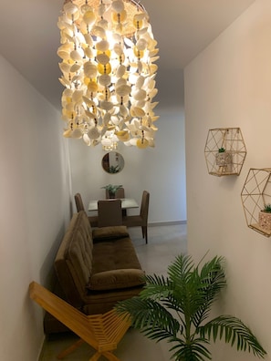 Family Apartment | Living area - Flat 18 no Centro de Porto de Galinhas (Ipojuca)