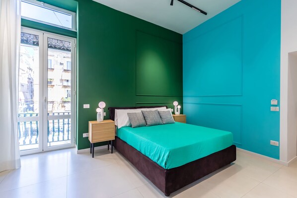 Double Room, Balcony | Blackout drapes, soundproofing, free WiFi