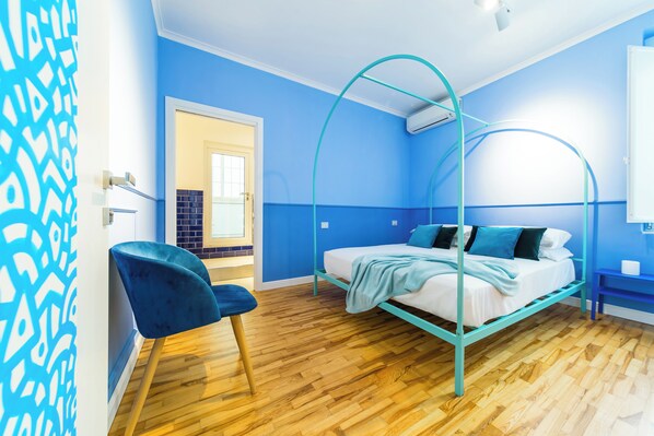 Kamar Double, balkon | Meja kerja, ruang kerja ramah laptop, dan kedap suara