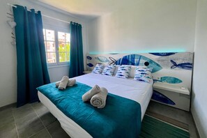 2 bedrooms, in-room safe, iron/ironing board, free WiFi - 3.2 - Casa Azul Soleada Cala'n Porter (Alaior)