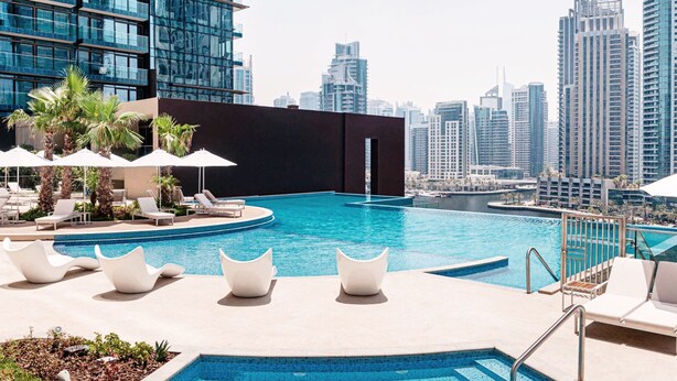 Unclassified image, 1 of 25, button - Sleek 1BR at Dubai Marina w Balcony (Dubai)