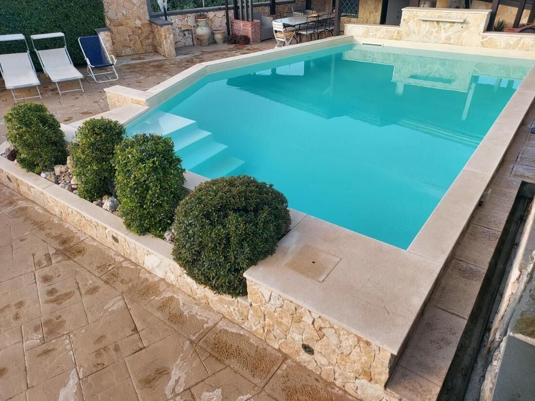 Ferienhaus, 2 Schlafzimmer, barrierefrei, Raucher | Pool | Außenpool