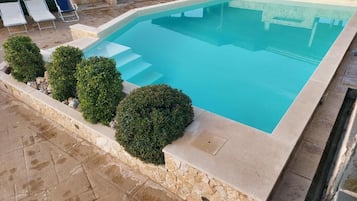 Ferienhaus, 2 Schlafzimmer, barrierefrei, Raucher | Pool | Außenpool