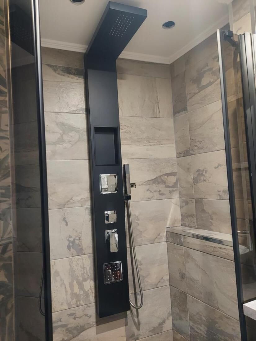 Ferienhaus, 2 Schlafzimmer, barrierefrei, Raucher | Badezimmer