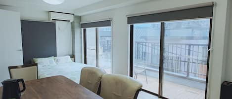 Family Apartment, 2 Double Beds | Living area | Smart TV