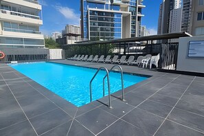 Appartement | Zwembad | Een seizoensgebonden buitenzwembad