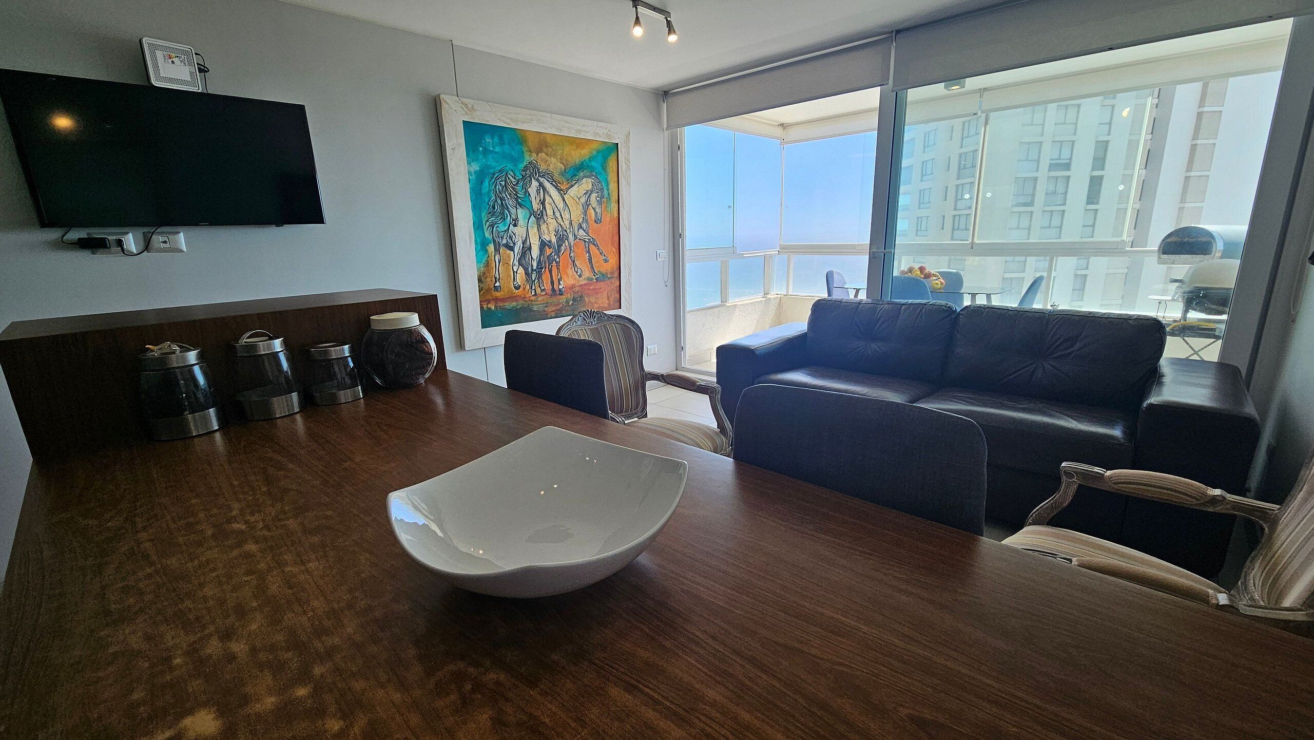 Appartement | Coin séjour | Télévision à écran plat