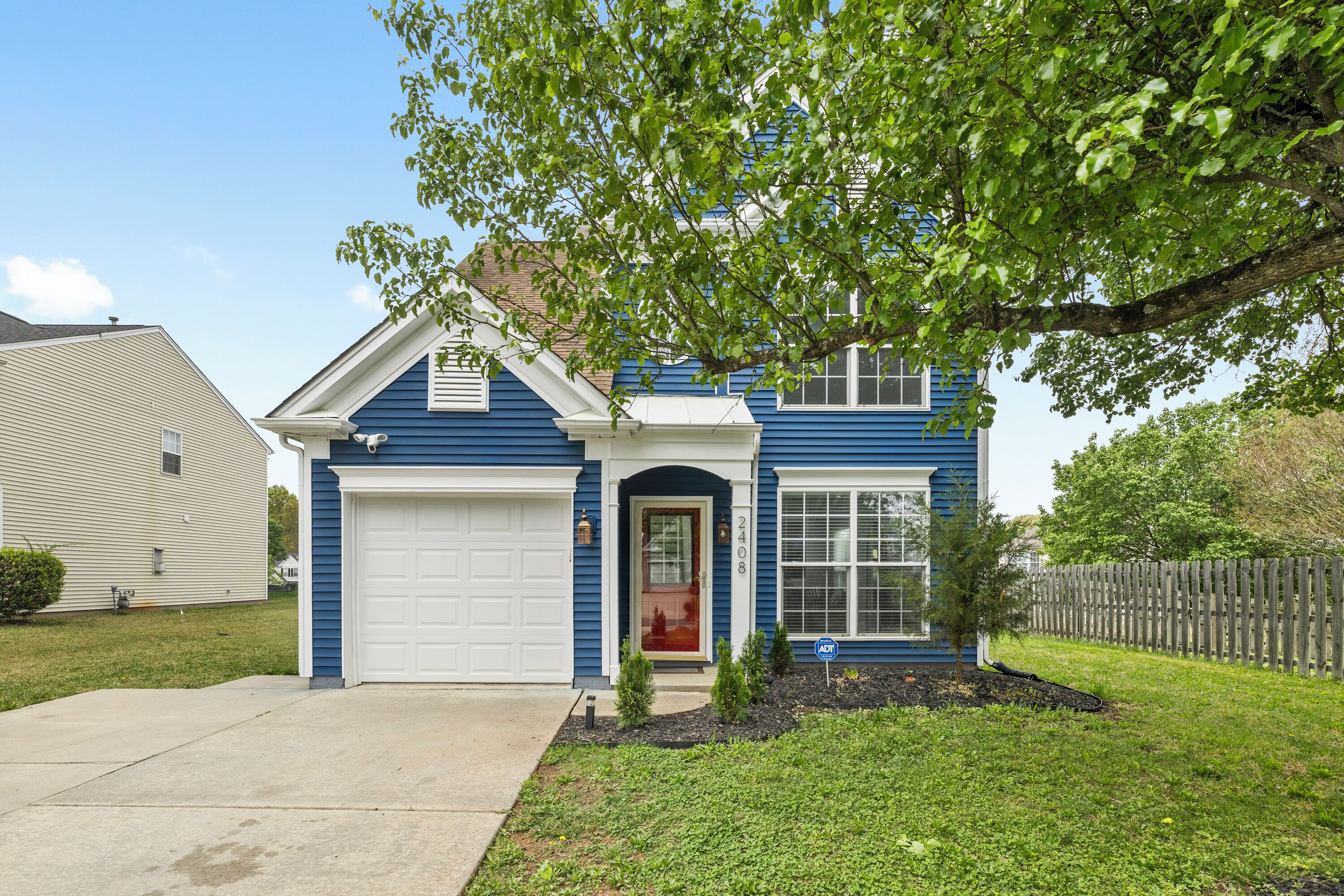 Façade de l’hébergement 