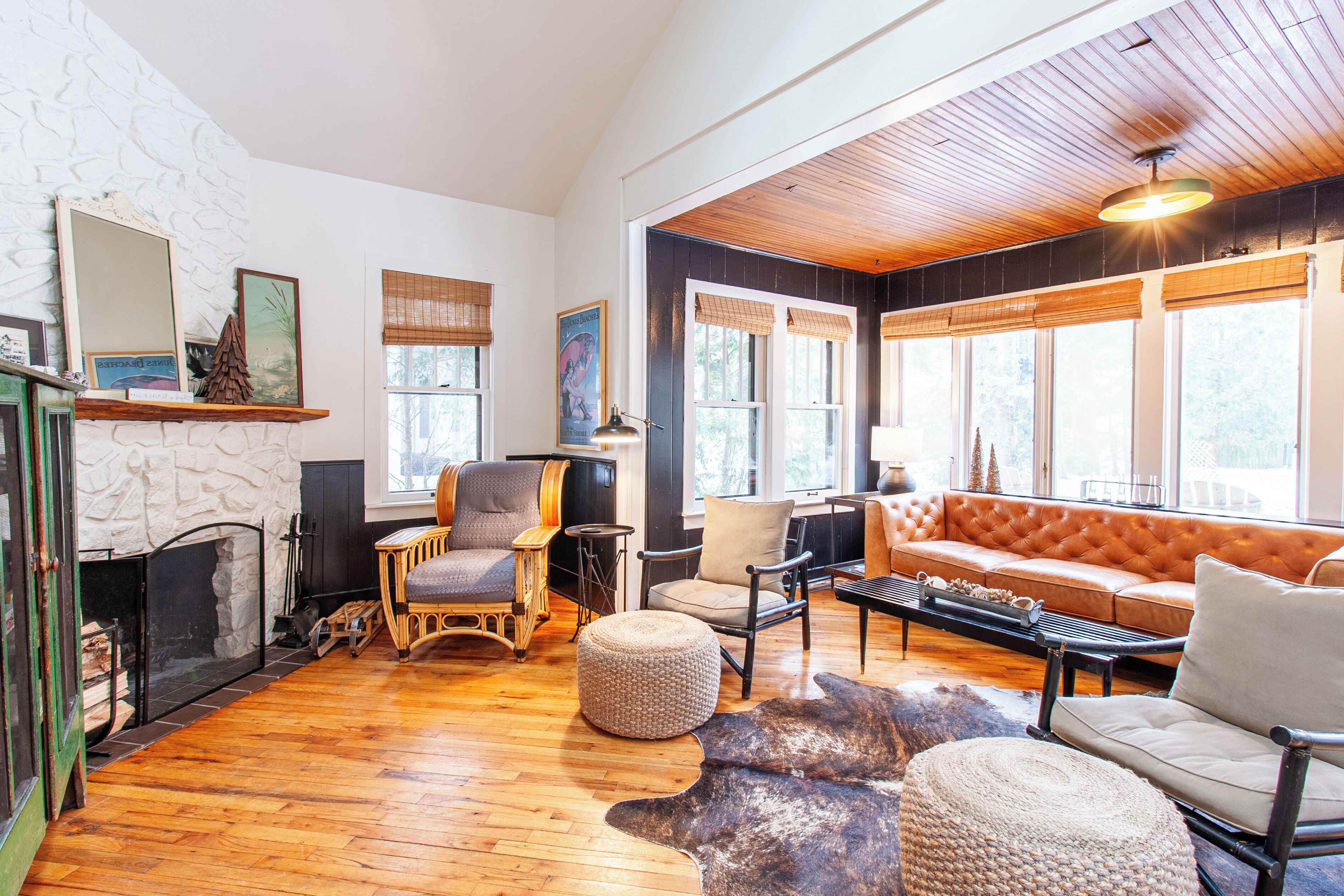 智能电视、壁炉