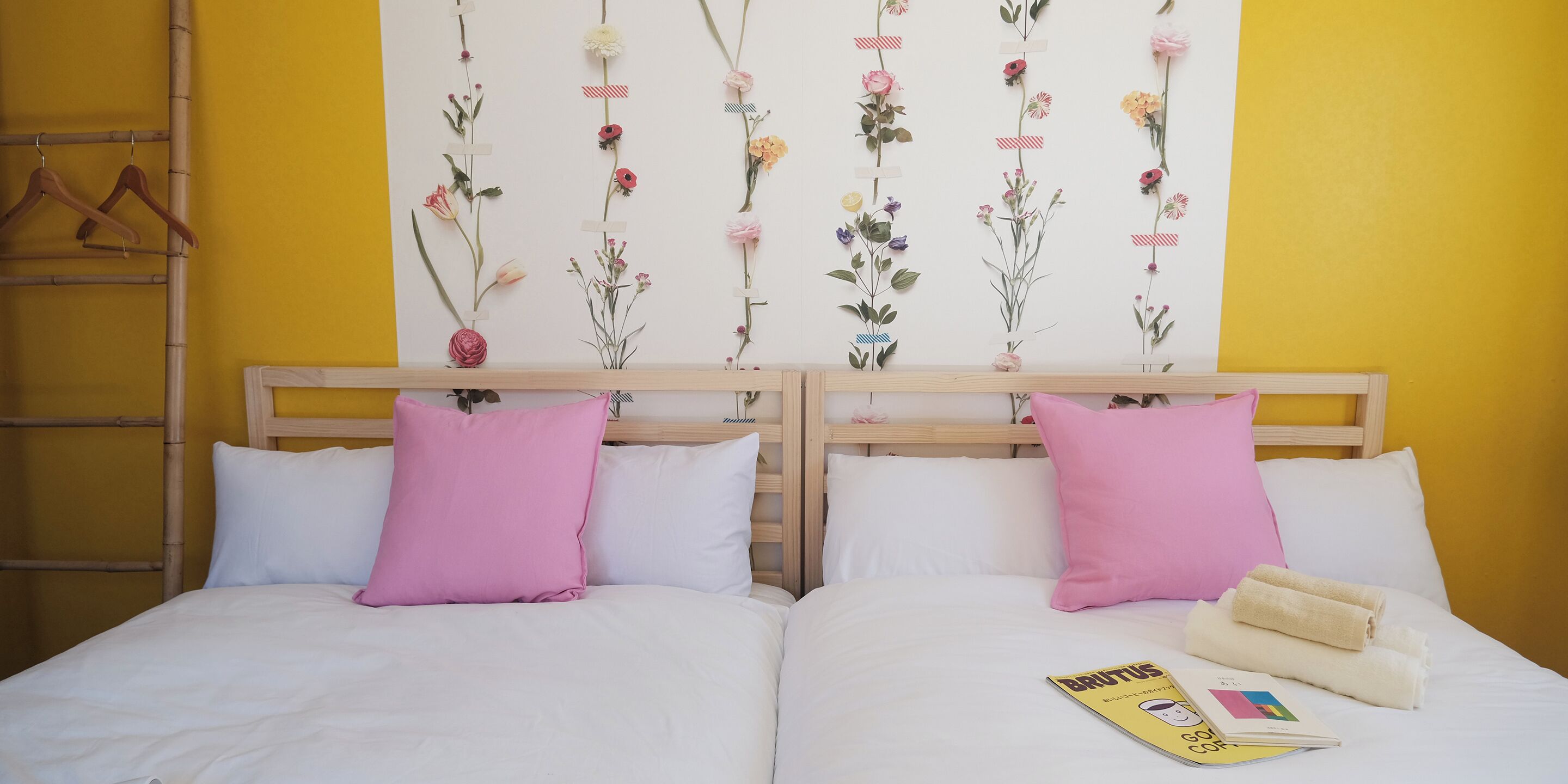 Habitación Deluxe con 2 camas individuales, vista a la montaña | Wifi gratis y ropa de cama 
