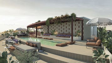 Seasonal outdoor pool