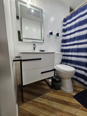 Hair dryer, towels, soap, toilet paper - 2-romm apartment , WiFi, A/C Luquillo,Puerto Rico access to the beach and pool (Luquillo)