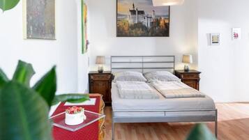 4 bedrooms, iron/ironing board, travel crib, WiFi