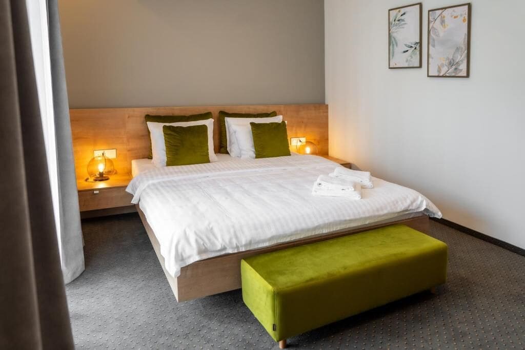 Chambre Double Deluxe, balcon | Coffres-forts dans les chambres