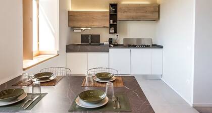 Elegant apartment by the sea on two levels