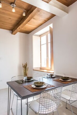 Dining - Elegant apartment by the sea on two levels (Sirolo)