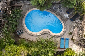 Pool - Seafalios Villa,Chania Town,no car needed, private pool (Chania)