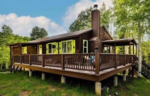 Exterior - Stunning 4-bedroom cabin in Angel Fire, close to skiing and golf
(Angel Fire)