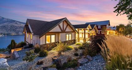 Spacious 6-bedroom house in with stunning lake views.