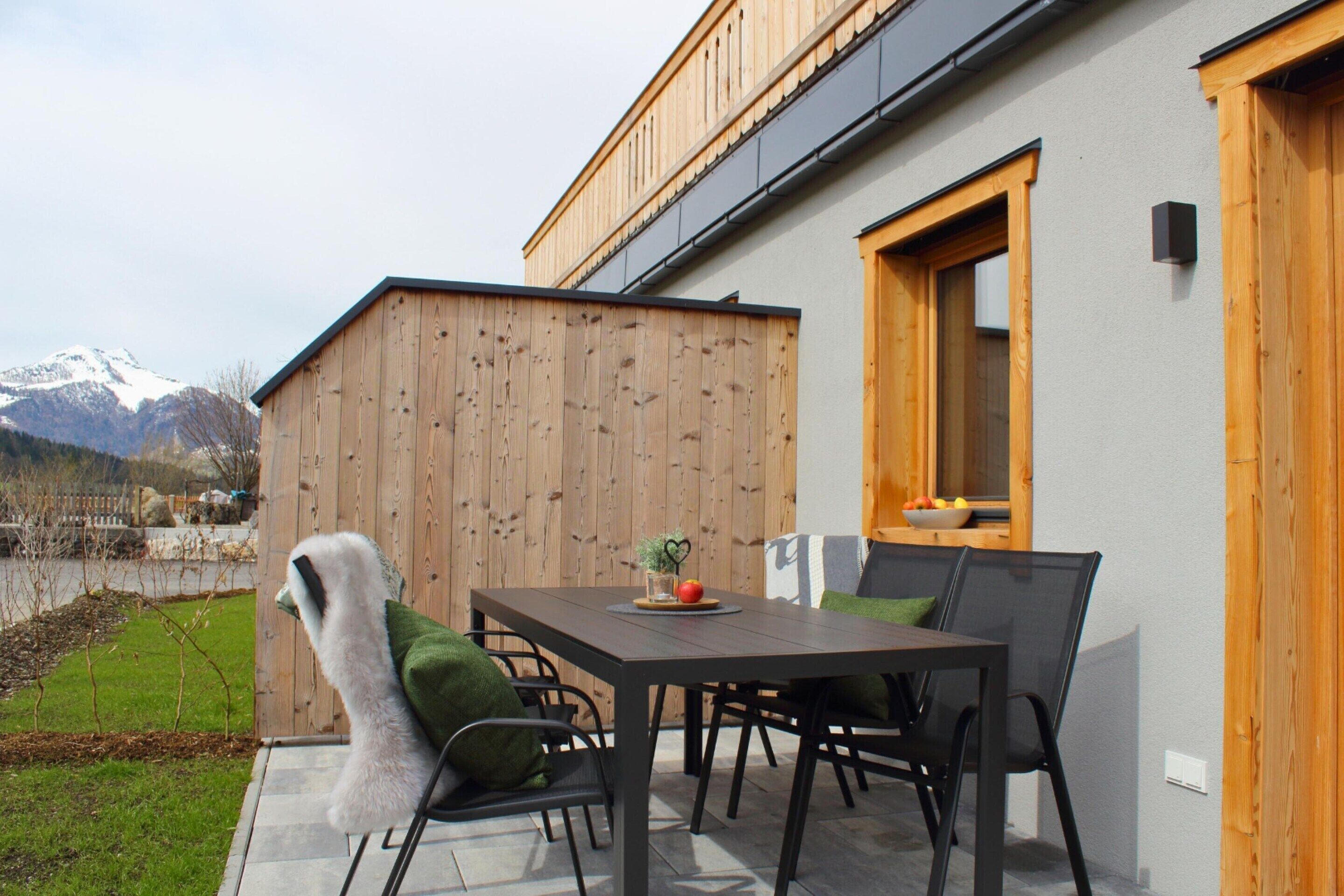 Alpehytte | Balkon