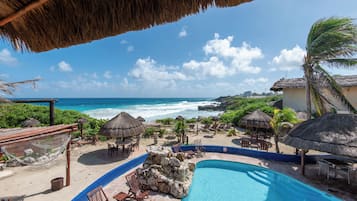 Deluxe Double Room, Partial Ocean View | View from room