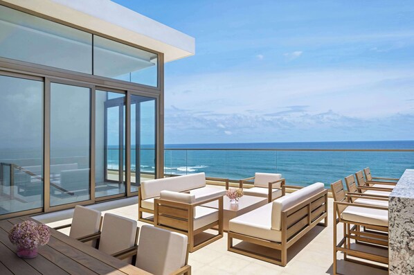 Terrasse sur le toit