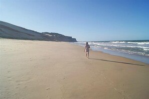 On the beach, white sand - Hotel ocean imperium (Parnamirim)