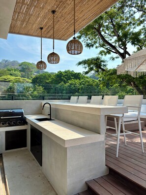 Luxus penthouse | Terasz/udvar