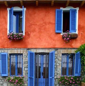 Voorkant van accommodatie