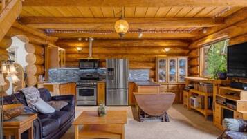 TV connectée, cheminée