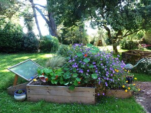Property grounds - Gîte La Maison Dorée - Chaumière pour 6 (Brandivy)