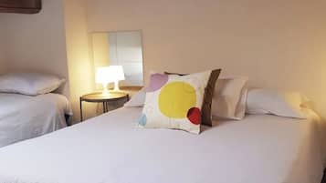 2 bedrooms, desk, travel crib, WiFi