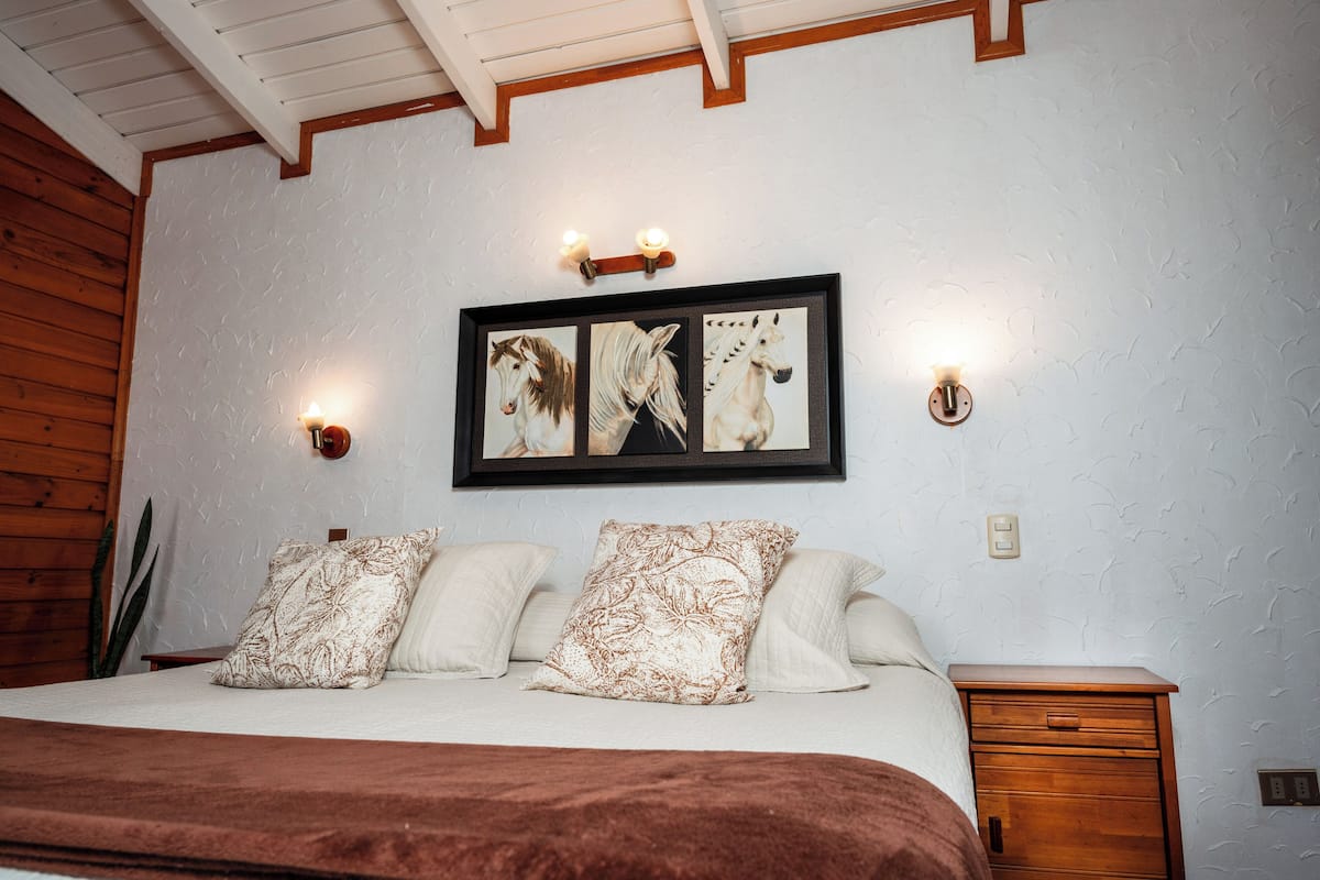 Executive Double or Twin Room, 1 King Bed, Private Bathroom, Beach View | In-room safe, desk, iron/ironing board, free WiFi