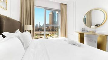 2 bedrooms, iron/ironing board, travel crib, WiFi