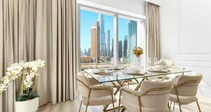 2BR Dubai Mall Access, 2 Pools, Burj Khalifa View