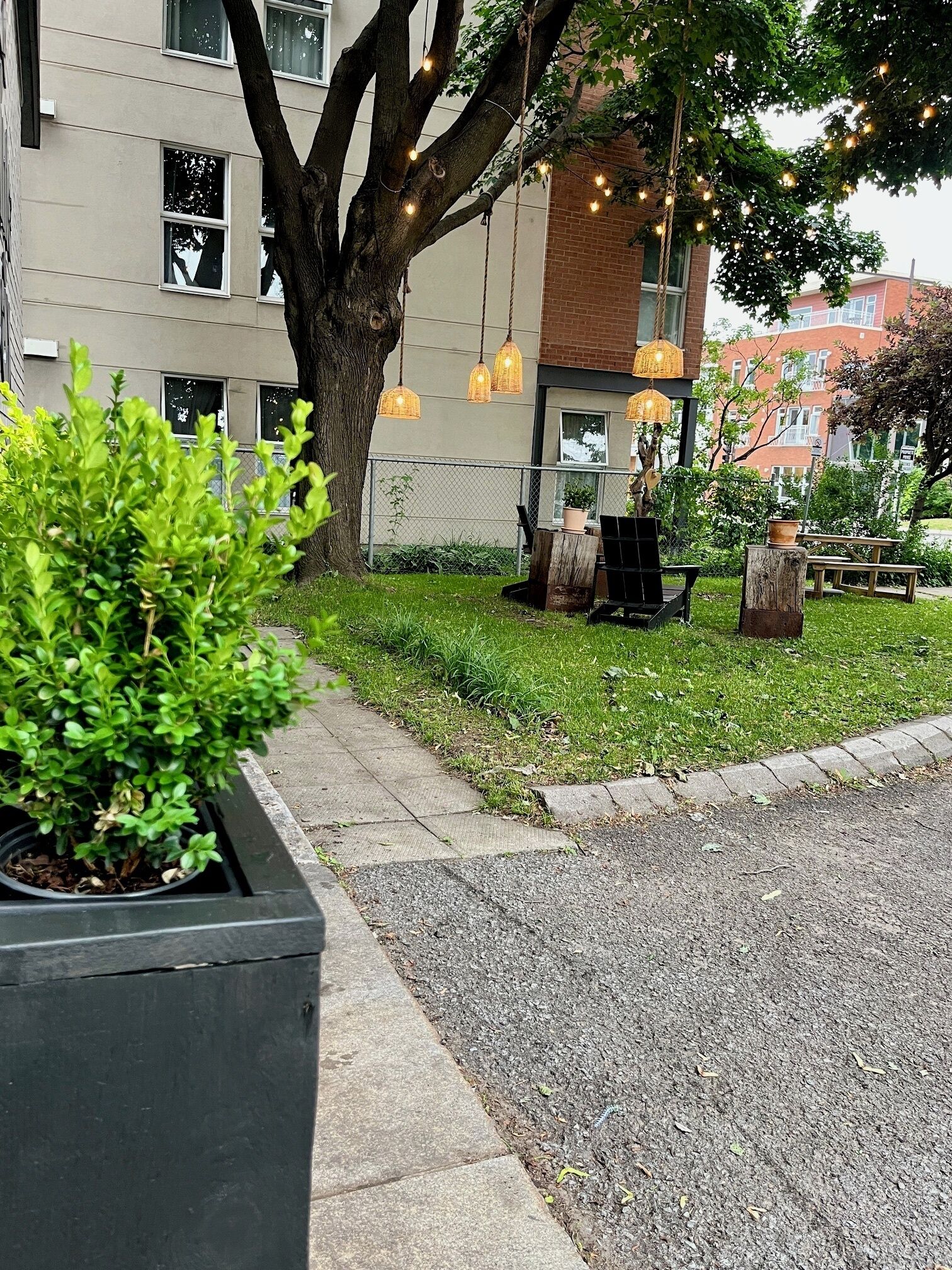 Fassade der Unterkunft