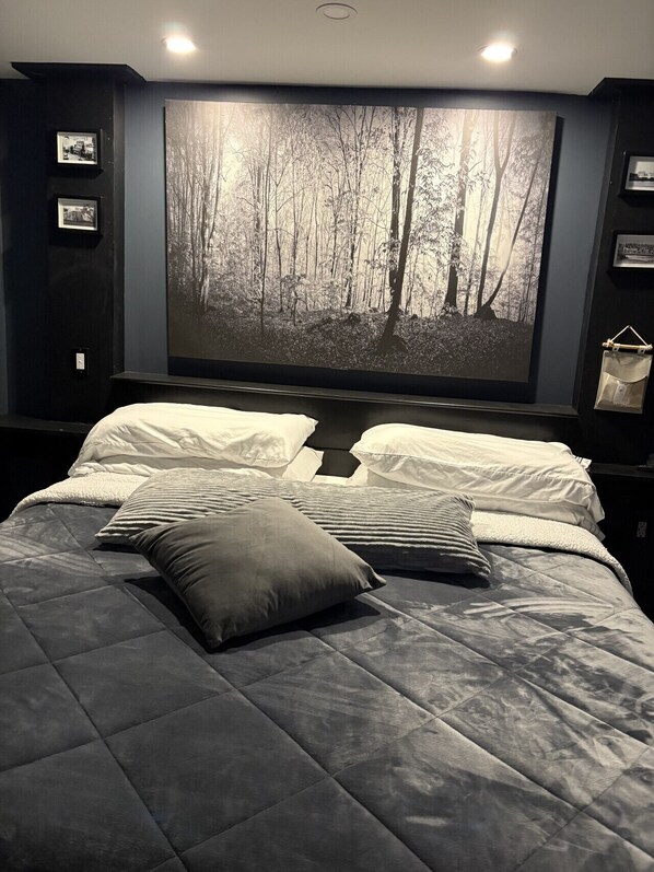 1 habitación, tabla de planchar con plancha, wifi y ropa de cama 