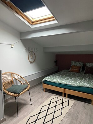 1 chambre, Wi-Fi, draps fournis