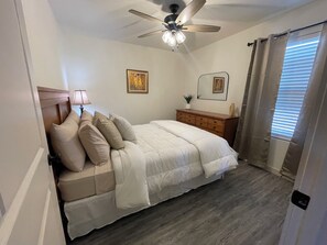 3 dormitorios, tabla de planchar con plancha, wifi y ropa de cama