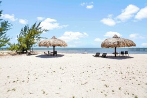 On the beach
