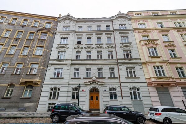 Fassade der Unterkunft