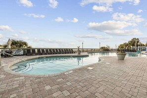 Piscina coperta, una piscina riscaldata