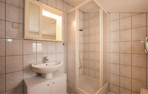 Shower, hair dryer