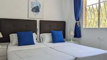 3 dormitorios, Internet, ropa de cama