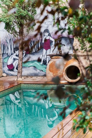 Pool - Room 'Doble Especial - Los Cipreses' with Shared Pool, Wi-Fi and Air Conditioning (Consuegra)