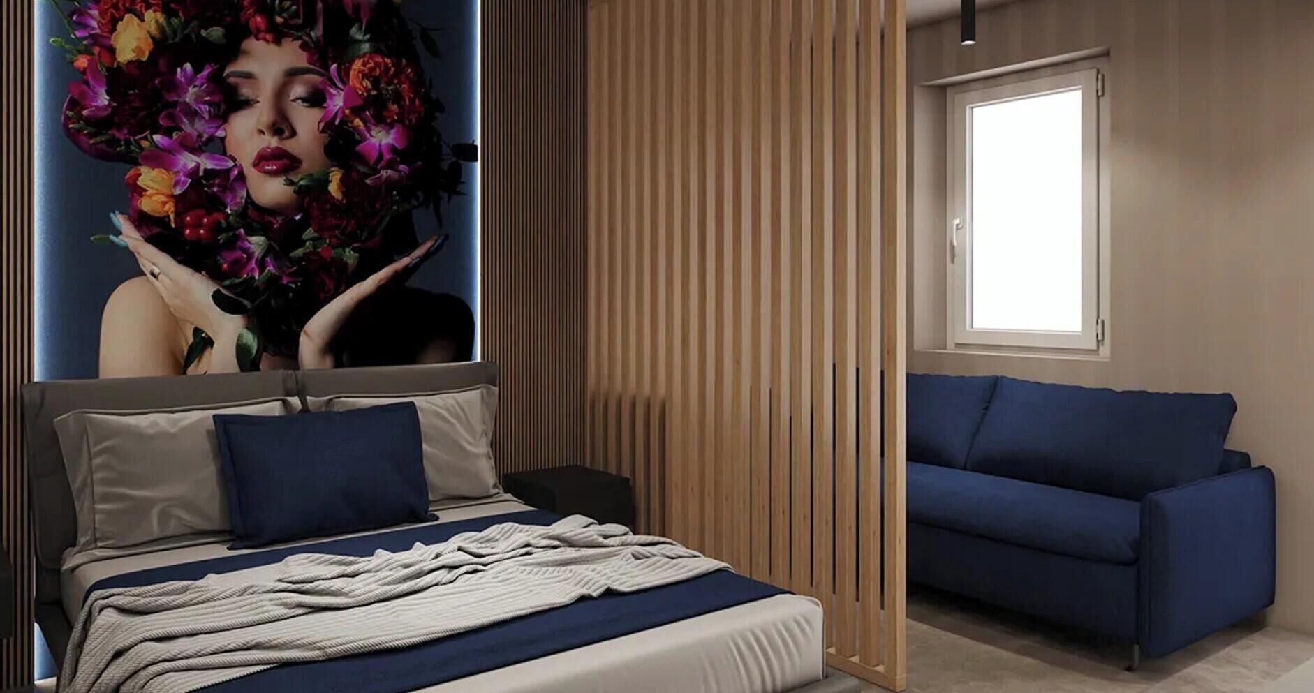 1 bedroom, iron/ironing board, free WiFi, bed sheets