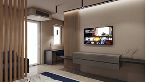 1 slaapkamer, een strijkplank/strijkijzer, gratis wifi, beddengoed