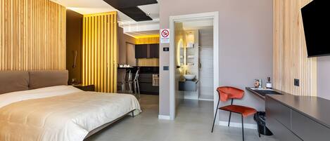 1 Schlafzimmer, Bügeleisen/Bügelbrett, kostenloses WLAN, Bettwäsche