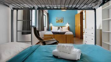 2 habitaciones, tabla de planchar con plancha y wifi gratis